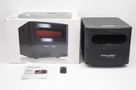 1500w Unique Heat 040232479359 Next Generation Portable Electric Infrared Heater With Remote