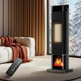 Qn2532r Uthfy Space Heater For Indoor Use Large Room With 3d Flame Effect 1500w