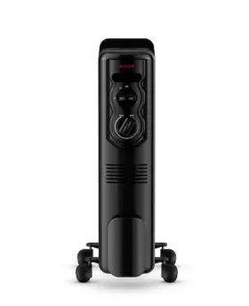 Utilitech 313110759707 1 500-watt Oil-filled Radiant Electric Space Heater With Thermostat