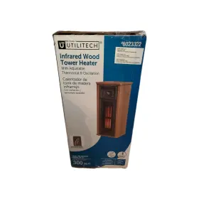 Utilitech 810072410924 1500 Watt Infrared Tower Indoor Electric Space Heater W Thermostat