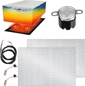 R200 Vattceel 768795685009 2 Pack 12v Dc Heater Pad For Rv Holding Tank W 12 Inch X L 18 With Automatic The