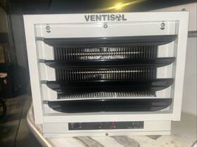 Ventisol Vsl-5000w3 Ceiling Mount Heater Garage/shop 20amp 240v 17 065 Btu/hr