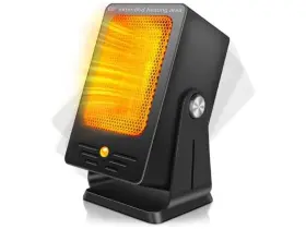 Verminget 740759536404 Portable Space Heater Dark Black