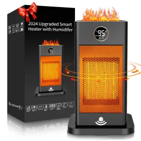 1500w Verminget 762139684390 Space Heaters For Indoor Use Ptc Heater Large Room 2s Fast Heat Inch