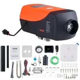 Vevor 840349928289 Diesel Air Heater 12v 8kw With Remote Control And Lcd 10l