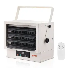 Vevor 840349946269 Electric Garage Heater 5000-watt Digital Fan-forced Wall/ceiling Mount Sh