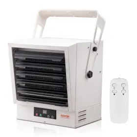 Vevor 840349946276 Electric Garage Heater 10000-watt Digital Fan-forced Wall/ceiling Mount S