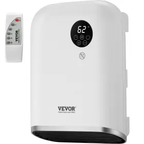 1500w Vevor 840349961194 Electric Wall Heater Small Space Heaters With Touch Screen And Wirele