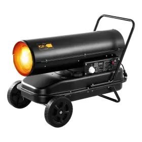 Bgo1601-125k Vevor 125000 Btu Forced Air Kerosene Diesel Space Heater With Wheels Black