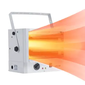 Bgp2102-50-01 Vevor Electric Garage Heater 5000watt Ceiling Mounted For Workshop 240v White