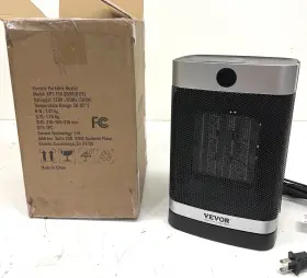 Dnkddjrq1500qgnpev1 Vevor 10 Inch Electric Space Heater With Thermostat Remote Control 1500w