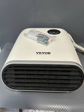 Vevor Gqsdnfj1500w53ga3 Electric Wall Heater 1500w Remote Control - White