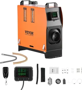 Heater18.2 Vevor 8kw Diesel Heater All In One Dc12-24v Fast Heating Air