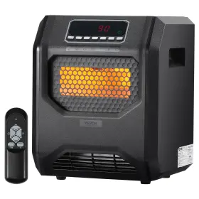 Hwxjrqxxsx15az54i Vevor Infrared Heater 1500w Electric Space Remote Control 3 Speeds Abs