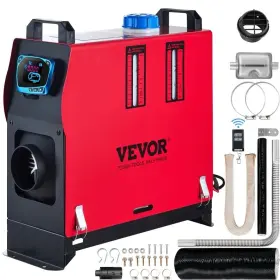 Xmz-d1 Vevor 8kw 12v Diesel Air Heater Portable With Remote Lcd Timer