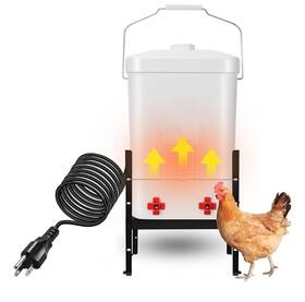 Vidutc Shyt-01 Chicken Water Heater 3.8 Gallon With 4 Nipples Read