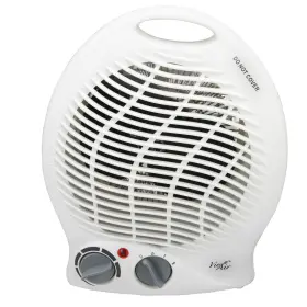 Va-301b Vie Air 1500w Portable 2-settings White Home Fan Heater With Adjustable Thermost