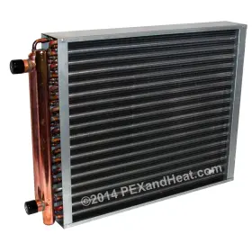 88wahe Vilstone 8x8 Water To Air Heat Exchanger Hot Coil Outdoor Wood Furnace