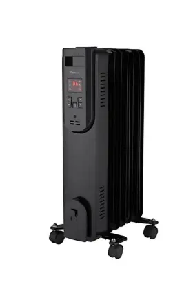 1vahl24d Visionair Electric 24 Inch Digital Oil-filled Heater With Remote 200 Sq. Ft