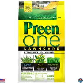 2164168 Visit The Preen Store Lawn Care Granules 36 Lb - Covers 10 000 Sq Ft Weed Control And Fertilizer