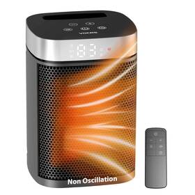 Vocrs B0f196vyvp 1500w Portable Ptc Electric Space Heater Fan Remote Timer Eco Mode