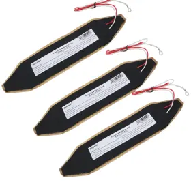Volcode 973628452428 12v 3pack Rv Elbow Pipe Water Heater Pad 3ftft X 13ftft Battery Warmer Pads Hol