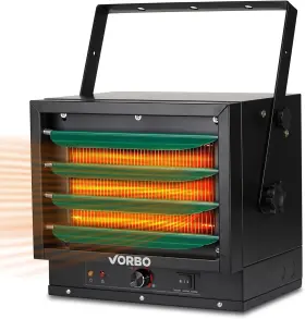 Vb-5000h Vorbo 5000 Watt Garage Heater For Indoor Use Electric Heaters With Thermosta