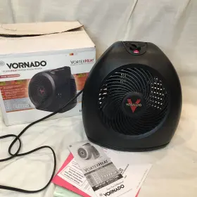 Eh1-0012-06 Vornado 043765002407 Vortexheat 1500w Electric Space Heater Vh2 - For Whole Room