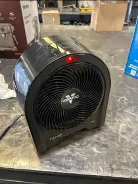 Vornado 043765016077 Velocity 5r Whole Room Space Heater With Remote Control Black