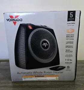Vornado 043765021071 Automatic Whole Room Heater/fan Remote Control Model Awrh. Free Shipping