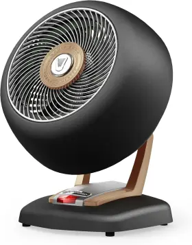 Eh1-0121-102 Vornado Vheat Metal Heater 2 Heat Settings Retro Midcentury Design Gunmetal