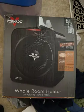 Eh1-0192-06 Vornado Velocity 4 Compact Whole Room Heater-hotter-faster-farther Tuned Heat
