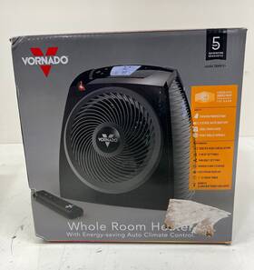 Vornado Eh1-0232-06 1500 Watts Indoor Electric Fan Space Heater Auto Climate Control