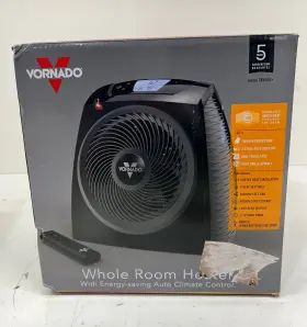 Eh1-0232-06 Vornado 1500 Watts Indoor Electric Fan Space Heater Auto Climate Control