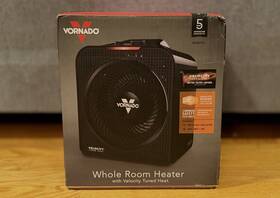 Vornado Eh1-0236-06 Velocity 4 Whole Room Heater 1500w Indoor Electric Space