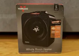Eh1-0236-06 Vornado Velocity 4 Whole Room Heater 1500w Indoor Electric Space