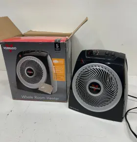 Eh1-0241-06 Vornado Vh10 1500-watts Black Electric Space Heater With Thermostat
