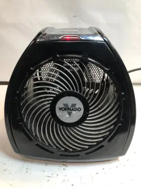 Tvh-500 Vornado Electric Heater Vortex Tvh500 Whole Room Black 1500w - No Remote