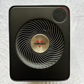 Vmh505 Vornado Metal Space Heater With Led Temp Control Black