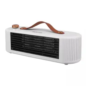 Vrbgify 726084958920 800-watt 3.54 Inch White Electric Indoor Tower Forced Air Ceramic Fan Space Heater
