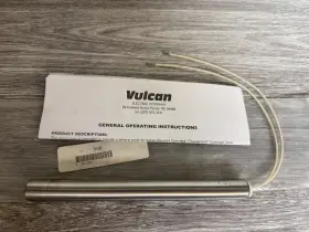 3hj98 Vulcan C758b Swaged Cartridge Heater 28w/sq. Inch - 500w 240v