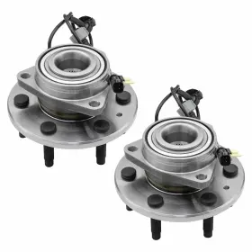 Zcdy-017 Vurkcy 4x4/4wd Front Wheel Bearing Hubs Assembly Compatible With Chevy Silver