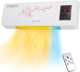 1400w Vyemoyo Hj808 Wall Heater Electric Space For Bedroom White
