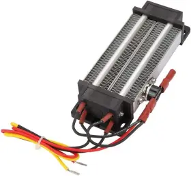 500w Walfront 724942045485 Heating 110v Ceramic Air Heater Highaccuracyconstant Black Silver