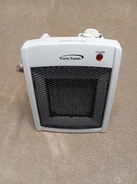 Hc-0114t-0805 Warm Fusion Ceramic Electric Space Heater Portable Thermostat #hc-0114t-0805
