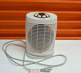 Hf-0006 Warm Fusion Portable Oscillating Space Heater Adjustable Thermostat