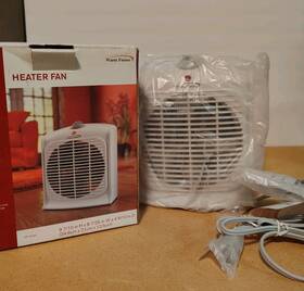 Warm Fusion Hf-0020 Heater Fan Portable Good For Small Space New In Box