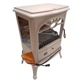 Warm Living Tpl-03b 3d Infrared Quartz Electric Stove Fireplace Heater 1500w