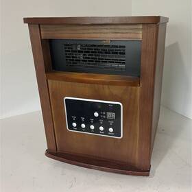 Warm-living Wl-ch1500-wd Warm-living Infrared Wood Cabinet Heater 1500w. Tested