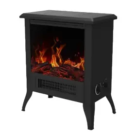 Wl-fp201s-u-a Warm Living Warm-living 1500w Electric Fireplace Heater With Flame Effect Open Box